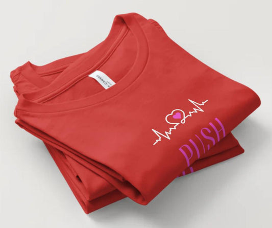 Women’s Premium Fitted Gym T-Shirt – Ultra-Soft Performance Cotton Blend