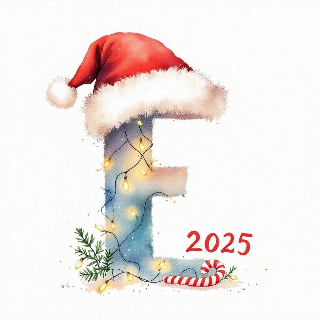 Christmas Letter A–Z T-Shirt — 2025 Limited Edition Trend- FREE  shipping (USA)