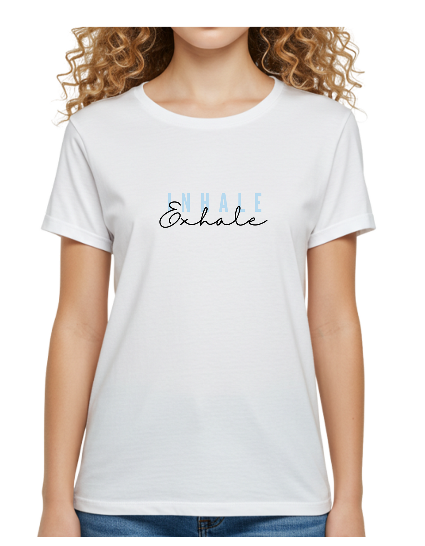 Unisex Yoga T-Shirt – Breathable Cotton Blend for Mindful Movement