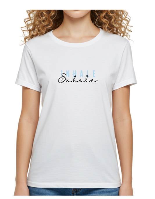 Unisex Yoga T-Shirt – Breathable Cotton Blend for Mindful Movement