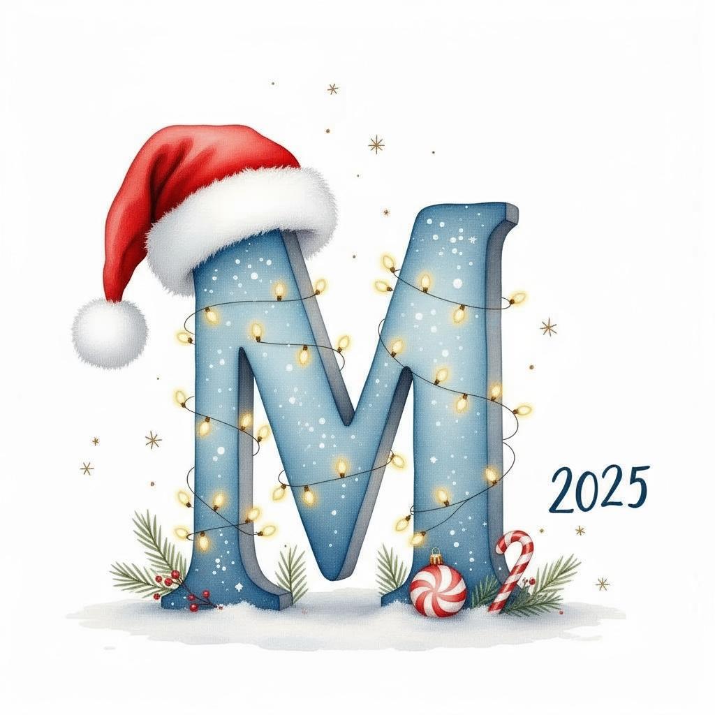 Christmas Letter A–Z T-Shirt — 2025 Limited Edition Trend- FREE  shipping (USA)