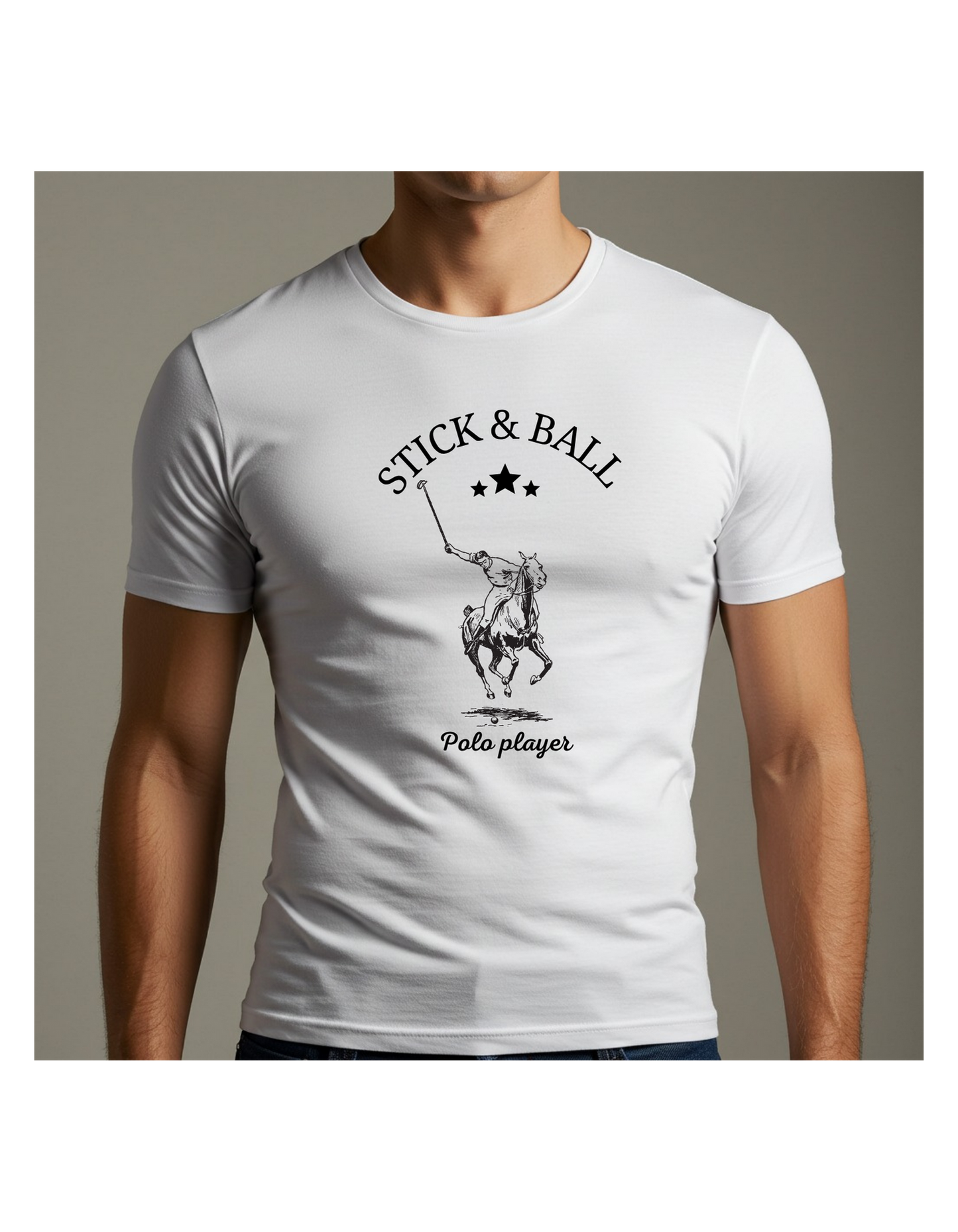 PressNDress Signature Polo Players Tee – Crafted in Italy from Vesti Eleganza Cotton