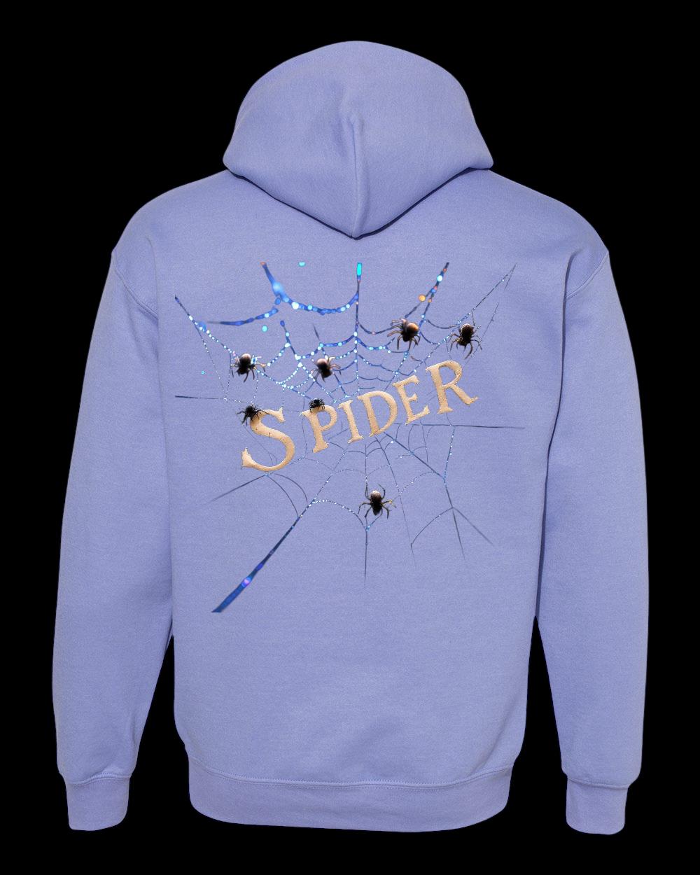 🕷️ Spider Web Graphic Hoodie