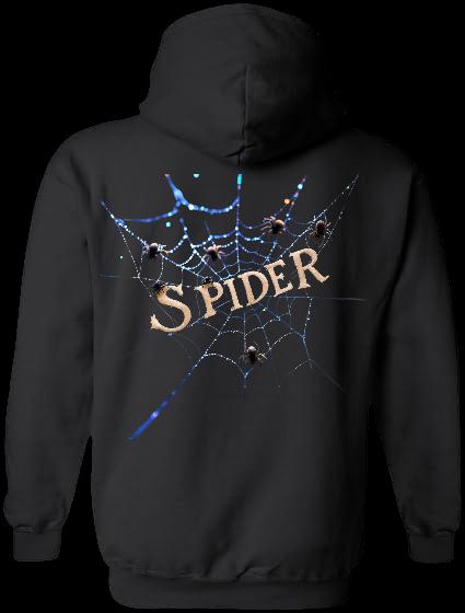 🕷️ Spider Web Graphic Hoodie
