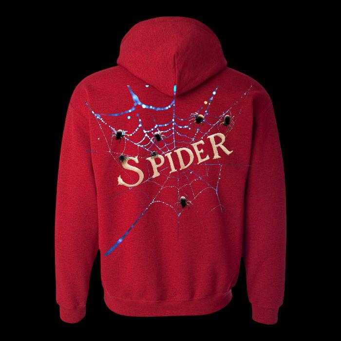🕷️ Spider Web Graphic Hoodie