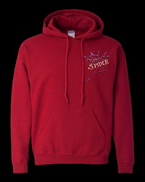 🕷️ Spider Web Graphic Hoodie