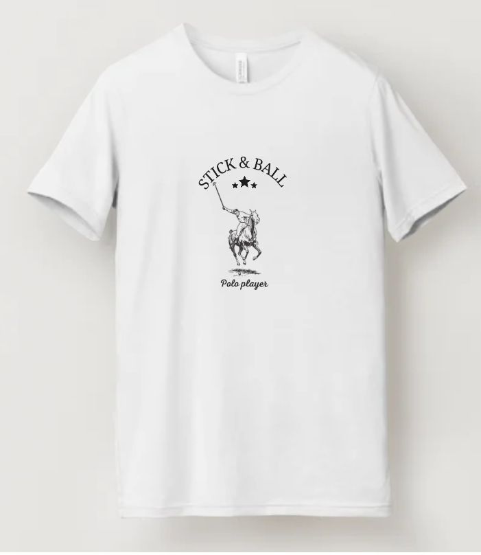 PressNDress Signature Polo Players Tee – Crafted in Italy from Vesti Eleganza Cotton